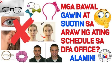 Guidelines For Photo Capturing During Your Dfa Appearance Dos And Donts In Dfa Passport