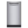 Bosch Series In Ada Compact Front Control Dishwasher In