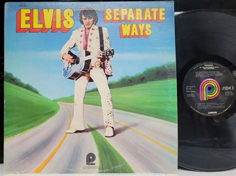 Elvis Presley Separate Ways Vinyl LP 1972 Camden Pickwick Values MAVIN