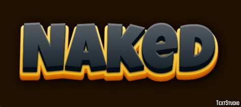 Naked Text Effect Generator TextStudio