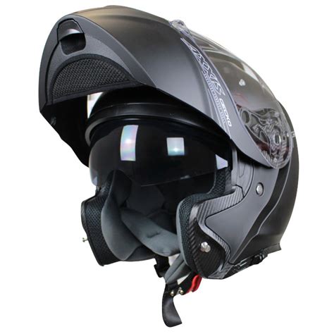 Casco Modular Axxis Sv Gecko Solid Negro Mate Motozona Aljarafe