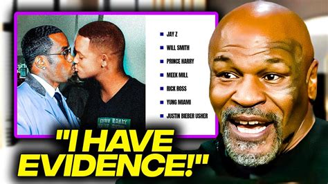 Mike Tyson Reveals Every Celeb That Diddy Slept With Youtube