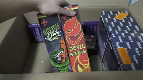 Pyroweb Unboxing 2022 Feuerwerk Auspacken YouTube