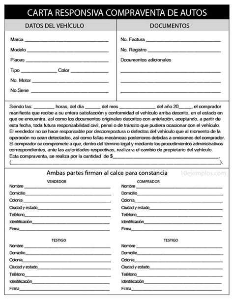 Formato De Carta Responsiva Para Imprimir Kulturaupice Porn Sex Picture