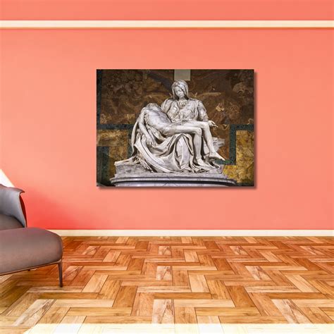 Pieta by Michelangelo Canvas Wall Art Pieta Canvas - Etsy