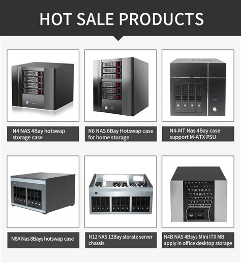 Nas Bay Storage Server Nas Case With Hot Swap Network Enclosure Server Chassis Products From