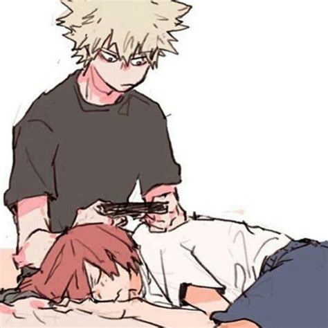 An Hour Of Sleeping With Fantasy Kirishima And Bakugou Kirishima