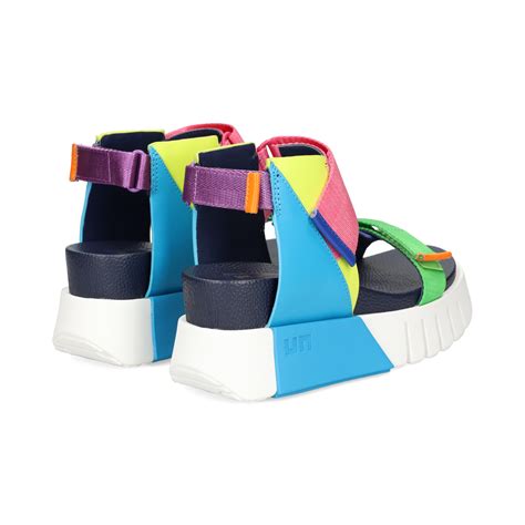 UNITED NUDE Sandalias Con Plataforma De Mujer DELTA RUN RAINBOW