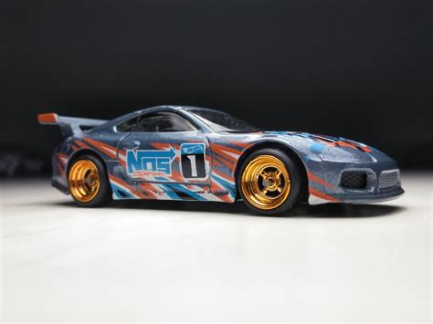 TOYOTA SUPRA Hot Wheels Custom Real Rubber Tires Etsy