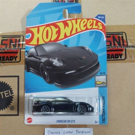 Jual Hot Wheels Porsche Gt Hitam Shopee Indonesia