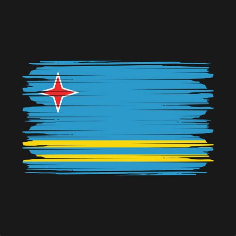 Aruba Flag Vector 20446372 Vector Art at Vecteezy