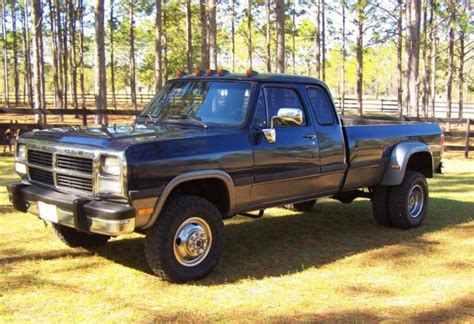 1993 Ram W350 Cummins Diesel 12v 4x4 Restored Super Clean Dually