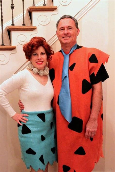 The Flintstones Fred And Wilma Flintstone Halloween Costumes 50 Couples Halloween Cute