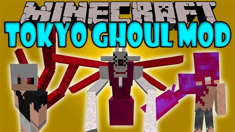 Tokyo Ghoul Mod Ghouls Mas Realistas Minecraft Mod 1 7 10 Review