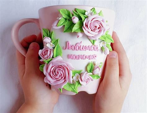 Вкусные ложки🌸кружки с декором on Instagram: “Мой маленький помощник в ...