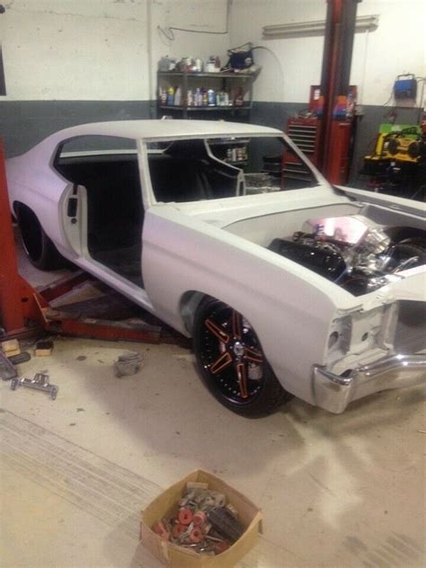 1972 Chevrolet Chevelle Custom Restomod Grey 572 Twin Turbo 76mm W