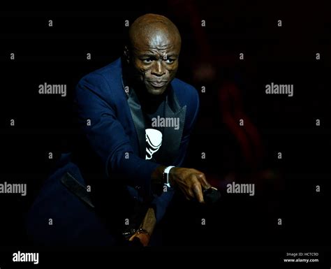 Seal performs onstage at Hard Rock Live! in the Seminole Hard Rock ...