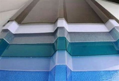 Rectangular Polycarbonate Profile Sheet For Roofing Shedding Pattern