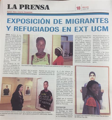 De Octubre En Diario La Prensa Exposici N De Migrantes Y