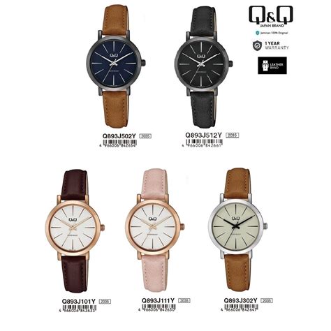 Jual Q Q QNQ QQ Q893 Q893J 101Y 512Y ORIGINAL ANALOG WATCH JAM TANGAN