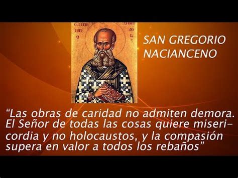 09 05 2023 Misa San Gregorio Nacianceno YouTube