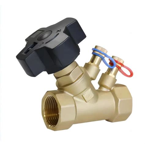 Brass Flow Control Valve Static Flow Balance Valve Dn15 Dn50 Complete Specifications Digital