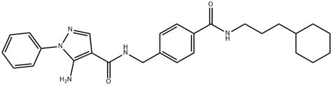 H Pyrazole Carboxamide Amino N Cyclohexylpropyl Amino