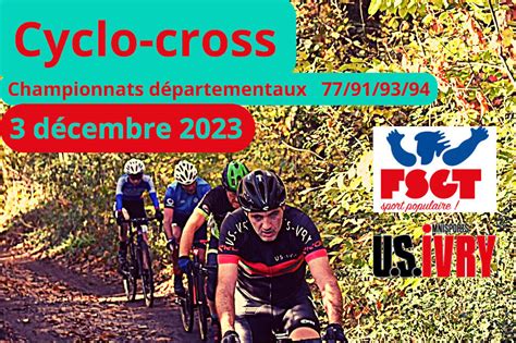 Championnats D Partementaux De Cyclo Cross Parc Du Tremblay