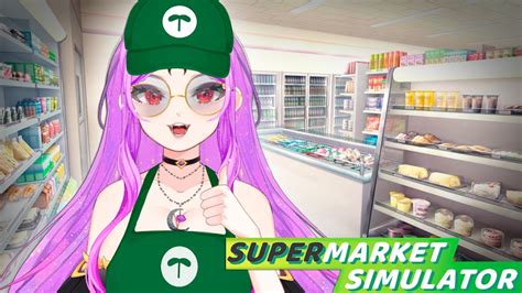 Supermarket Simulator Cuidando Do Meu Mercadinho Youtube