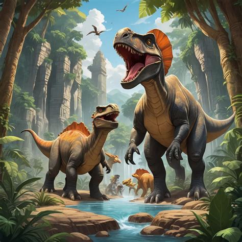Os Dinossauros Aventureiros Em A Primeira Aventura - Os Dinossauros Aventureiros | Story.com