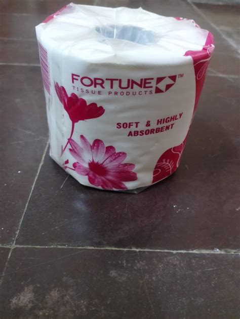 Paper Plain Fortune Tissue Roll For Toilet Gsm 120 Gsm At Rs 25 Roll In Secunderabad