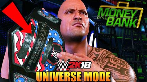 Wwe 2k18 Universe Mode 20 Two Huge Championship Matches Money In