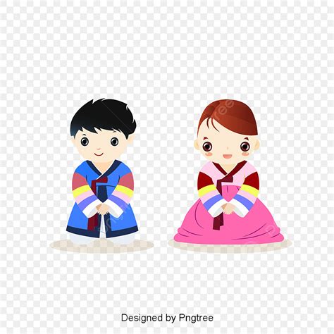 Hanbok Illustration PNG Vector PSD And Clipart With Transparent