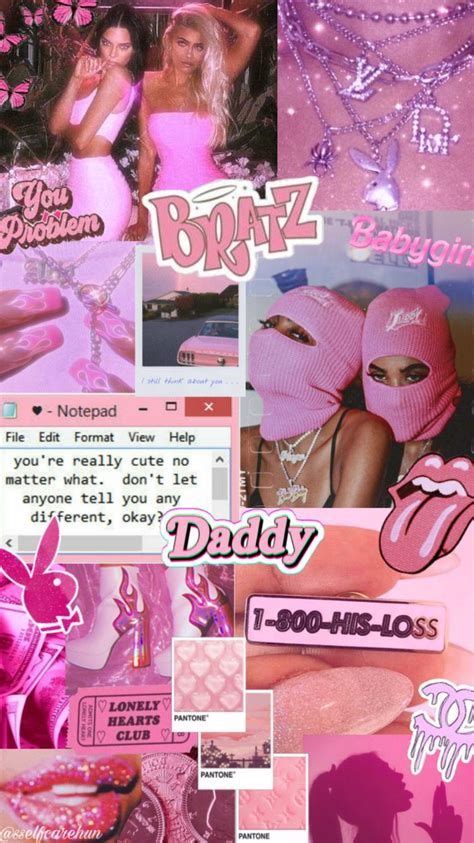 Images Pink Baddie Aesthetic : Baddie Pink Wallpapers | Pink glitter wallpaper, Cute wallpapers ...