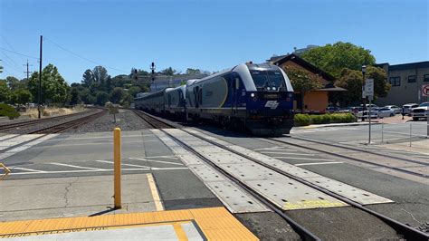 Amtrak Capitol Corridor At Martinez Ca Doubleheader Youtube