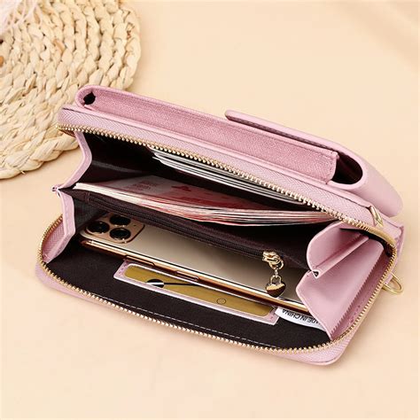 Small Crossbody Bag Cell Phone Purse Wallet With 6 Credit Card Slots Nillishome