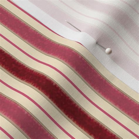 Lovely Pink Stripes Fabric | Spoonflower