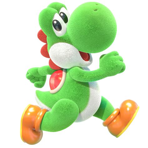Download Yoshi Video Game Yoshi's Crafted World Art