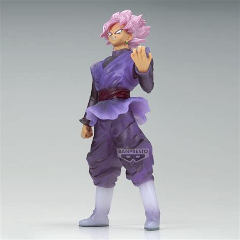 DRAGON BALL SUPER Super Saiyan Rosé Goku Black Fig Clearise 19cm