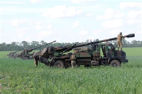 Ukrainian Forces Get New Batch Of French Made Caesar Howitzers