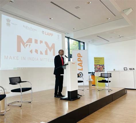 Indian Diplomacy On Twitter Rt Eoiberlin Makeinindia Mittelstand