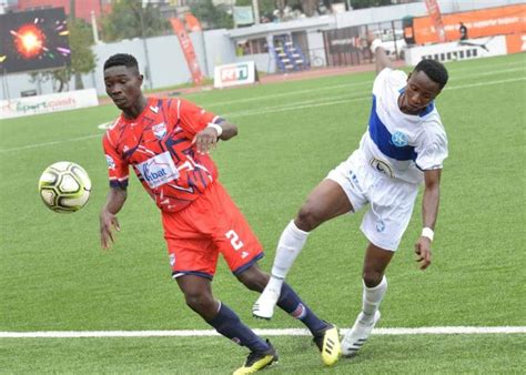 Football Ligue Re J Le Stade D Abidjan Et Bouak Fc Se