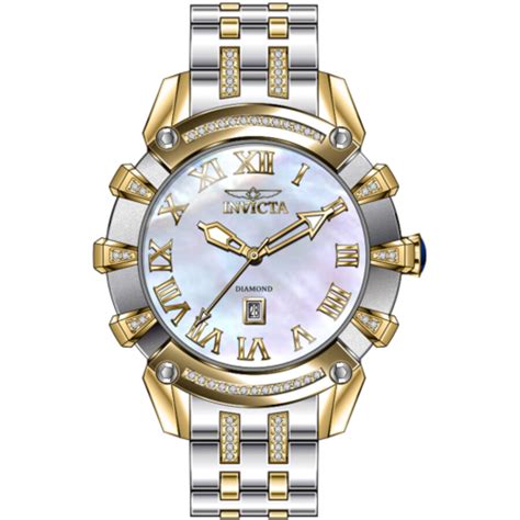 Invicta Angel Quartz Diamond White Dial Ladies Watch 42306 886678563418