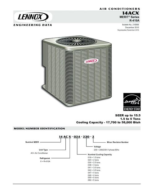 PDF AIR CONDITIONERS 14ACX Fox Inspection Groupprogram Which Is