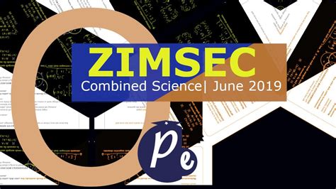 ZIMSEC Combined Science June 2019 Paper 1 Part 1 YouTube