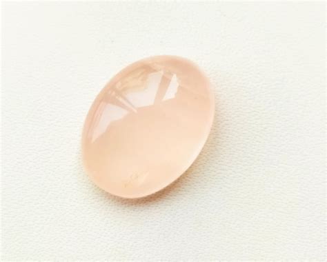 Natural Rose Quartz Oval Shape For Jewelry Cabochons Stone Etsy