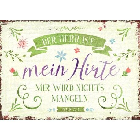 Postkarte Der Herr Ist Mein Hirte Der Herr Ist Mein Hirte Psalm 23