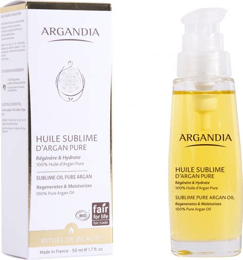 Huile Sublime D Argan Pure Ml Argandia