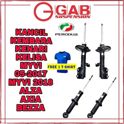 Gab Absorber Perodua Kancil Kembara Kenari Kelisa Myvi Myvi