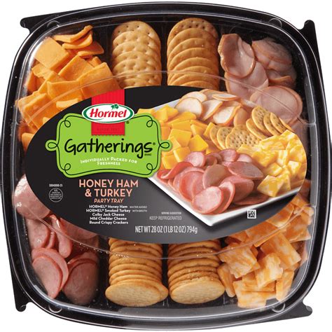 Honey Ham, Turkey and Cheese Party Tray - HORMEL GATHERINGS® party trays